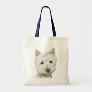 Sac mignon assorti de chien de Westie