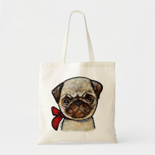 Sac mignon d'amant de carlin de sac d'épicerie de