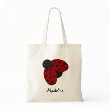 Sac mignon de coutume de coccinelle