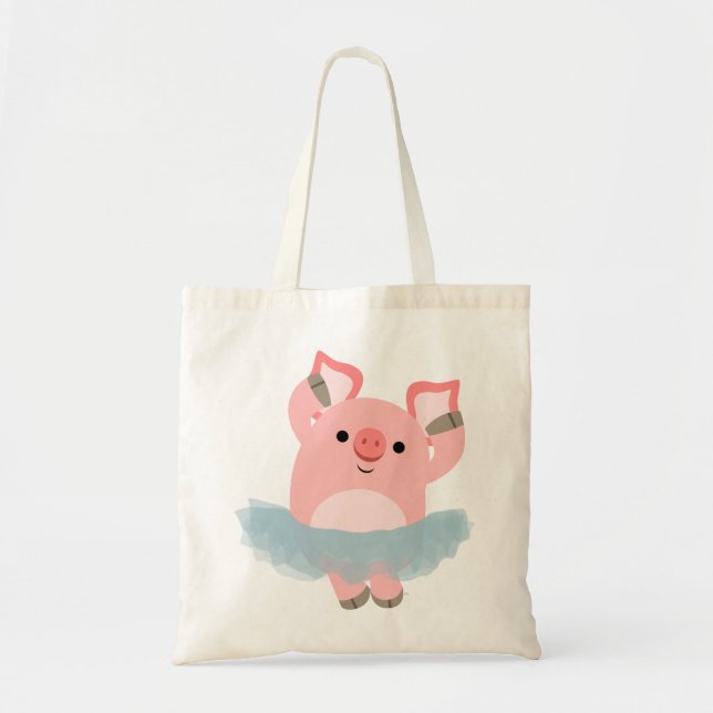 Sac mignon de porc de ballerine de bande dessinée (Devant)