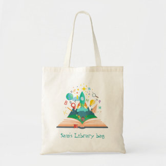 Sac mignon nommé de bibliothèque de livre de la