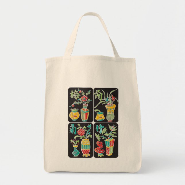Sac MJ Fleurs/Saisons (Devant)