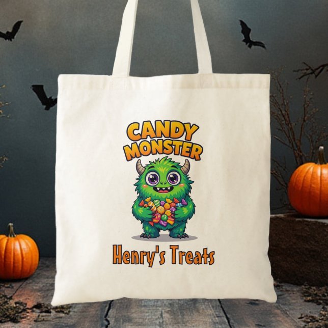 Sac Monster de bonbons ou sac de traitement (Créateur téléchargé)
