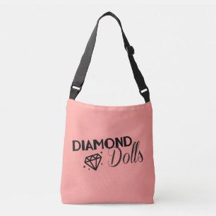 Sac mortuaire croisé à poupées de diamant