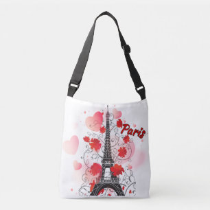 Sac mortuaire croisé à Tour Eiffel