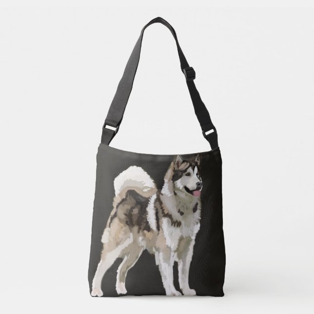 Sac mortuaire croisé enroué (Devant)