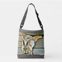 Sac mortuaire croisé fait sur commande à lapin de