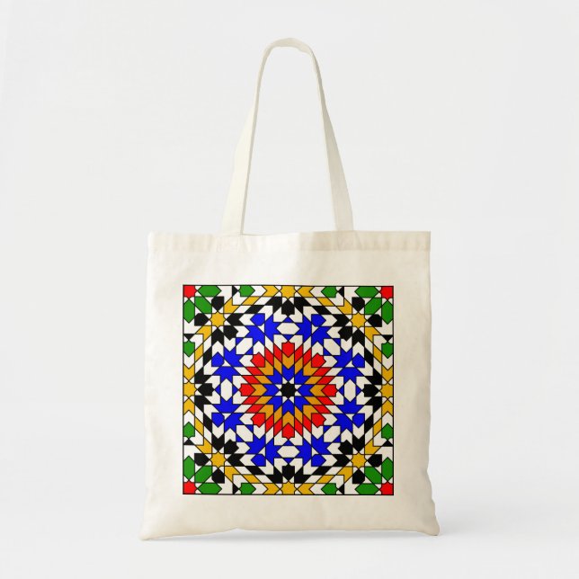 Sac motif géométrique islamique (Devant)