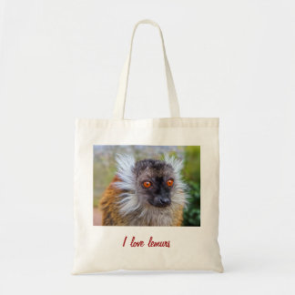 Sac noir de lémur