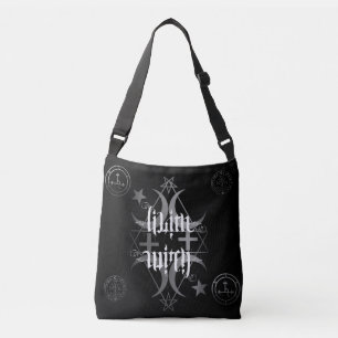 Sac noir et blanc de sorcière de Lilith