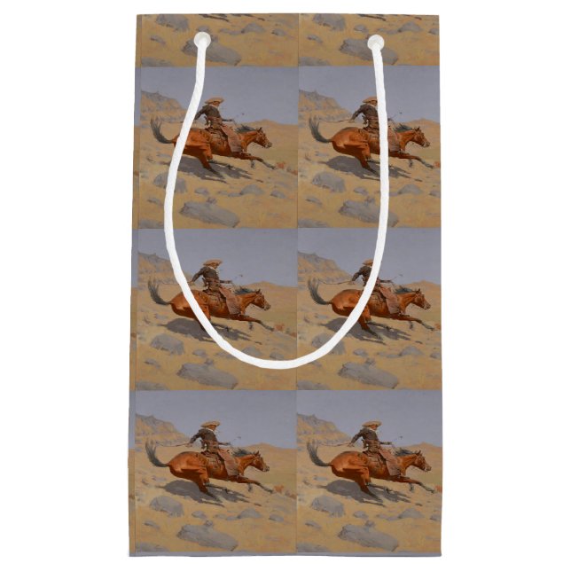 Sac occidental de cadeau de cowboys (Devant)