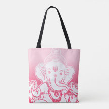 Sac Ombre Ganesh rose / Fourre-tout