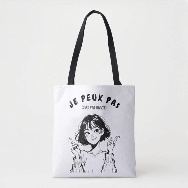 Sac personnalisable à message (Devant)