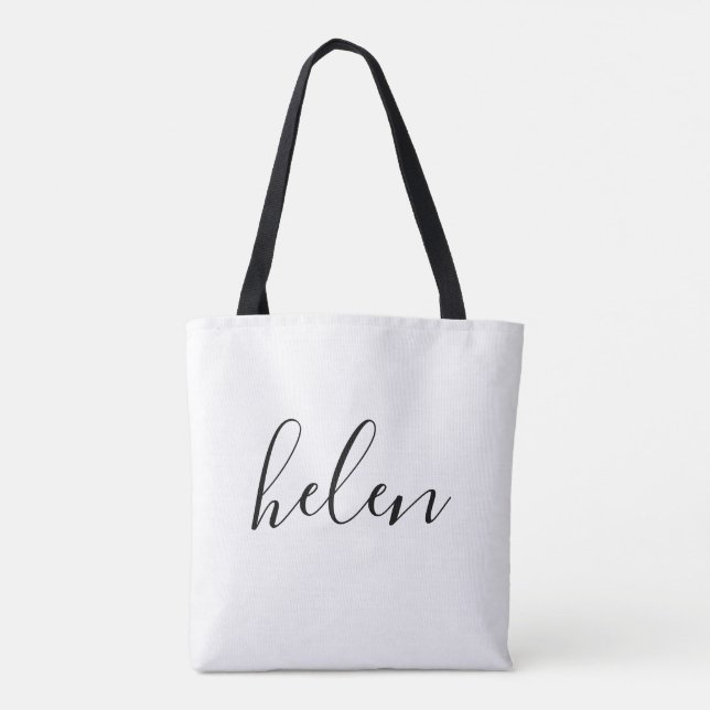 Sac personnalisé avec nom personnalisé (Dos)