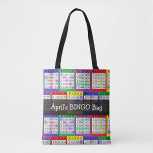 Sac personnalisé de BINGO-TEST