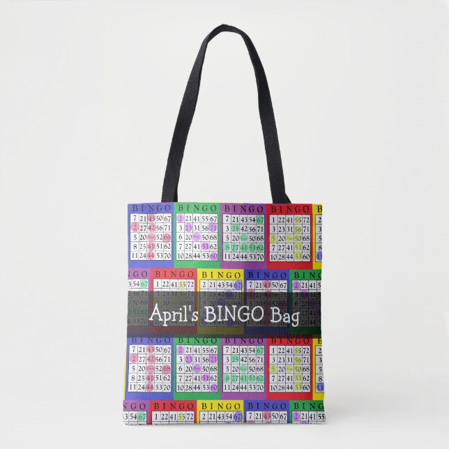 Sac personnalisé de BINGO-TEST (Devant)