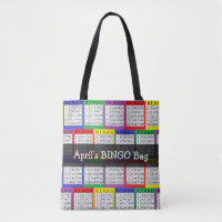 Sac personnalisé de BINGO-TEST
