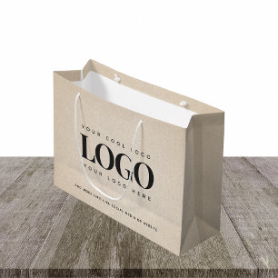 Sac personnalisé entreprise logo affaires beige gr