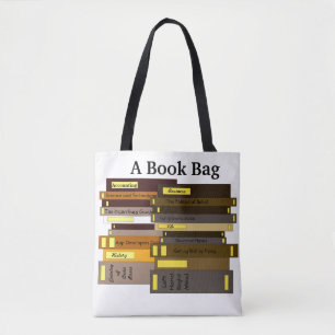 Sac personnalisé par cadeau Geeky drôle des livr