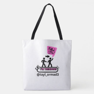 Sac personnalisé pour femmes SUR SCÈNE SUIVEZ-MOI