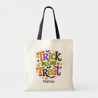 Sac personnalisé pour la tournée des friandises ou