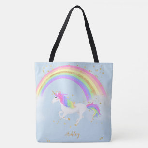 Sac personnalisé Unicorn   Arc-en-ciel Gold