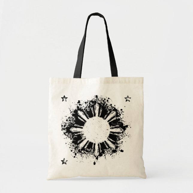 Sac philippin affligé de Sun renversé par style (Devant)
