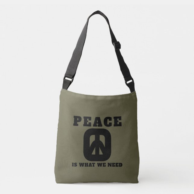 Sac PIWWNEED FOURRE-TOUT PEACE (IWWN) (Devant)