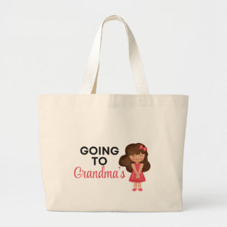 Sac pour aller chez Mamie – Petite-fille brune