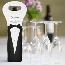 Best Man Groomsman Tuxedo Wine Fourre-tout