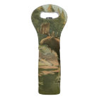 L'orignal marche dans l'eau