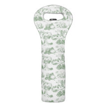 WHEATEN Terrier Green Toile