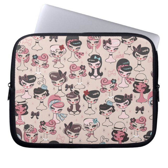 Sac pour ordinateur portable Dolly Chic par Fluff (Devant)