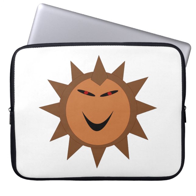 Sac pour ordinateur portable Evil Hedgehog Kawaii  (Devant)