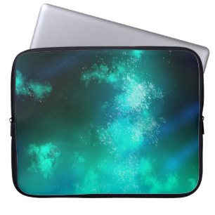 Sac pour ordinateur portable Night Sky Emerald