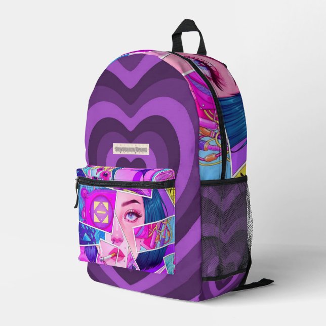 sac pourpre (Coin arrière droit)
