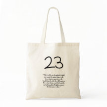 Sac Psaume 23 Sac Cabas Chemin Paisible