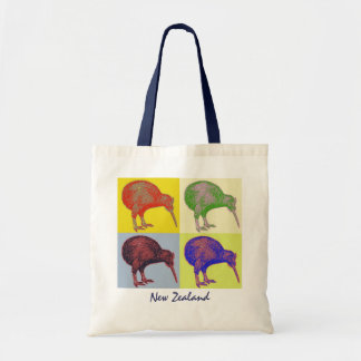 Sac réutilisable du KIWI POP-ART