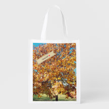 J'aime l'automne Fourre-tout réutilisable