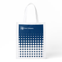 Nom du logo de l'entreprise QR-Code Bleu Noir Blan