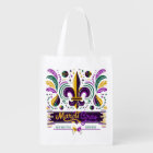 Nouvelle-Orléans Mardi Gras jaune violet vert