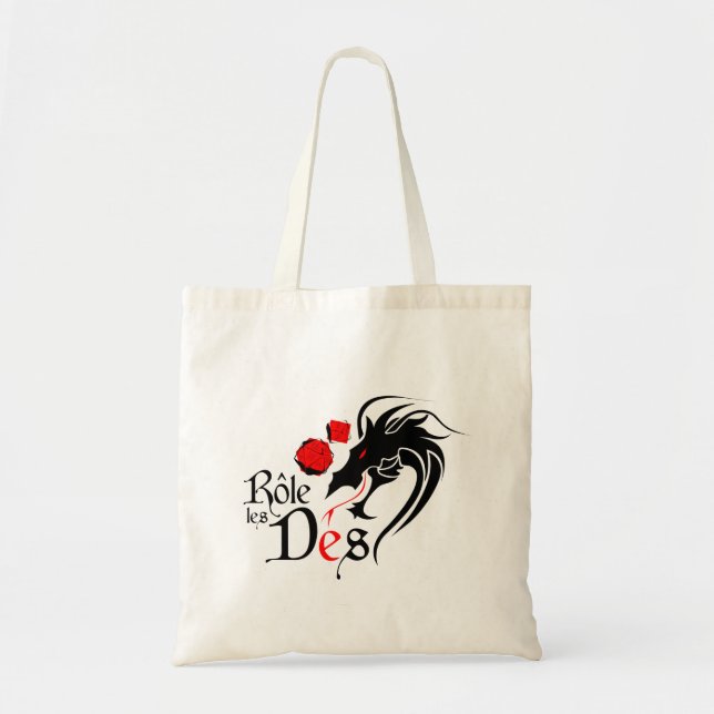 Sac réutilisable - Rôle les Dés - Tote bag (Front)