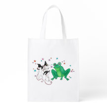 Sac commercial de la sorcière blanche contre la gr