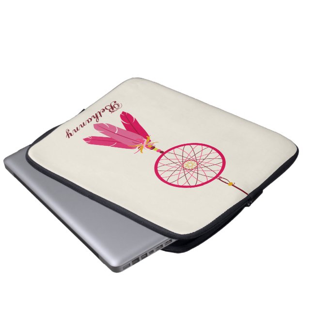 Sac rêveur rose de l'électronique de receveur (Devant bas)