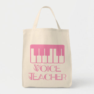 Sac rose de musique de professeur de voix