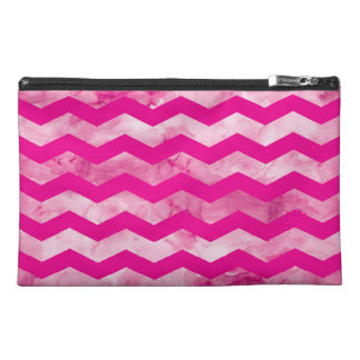 Sac rose de tirette de Chevron d'aquarelle