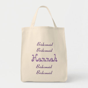 Sac rose et blanc de mariage de demoiselle