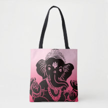 Sac rose/Fourre-tout d'Ombre Ganesh
