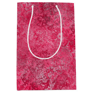 Sac rose rouge de cadeau