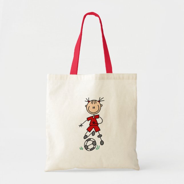 Sac rouge du football de filles (Devant)